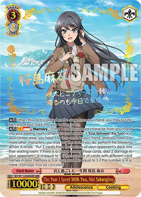 (EN) The Year I Spent With You, Mai Sakurajima (ABR)