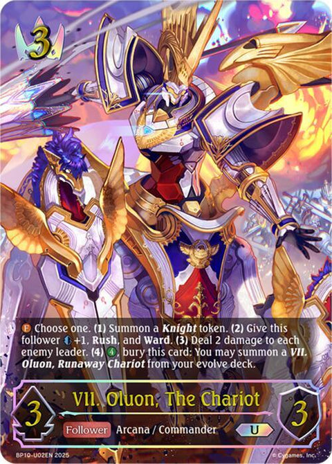 (EN) VII. Oluon, The Chariot (U)