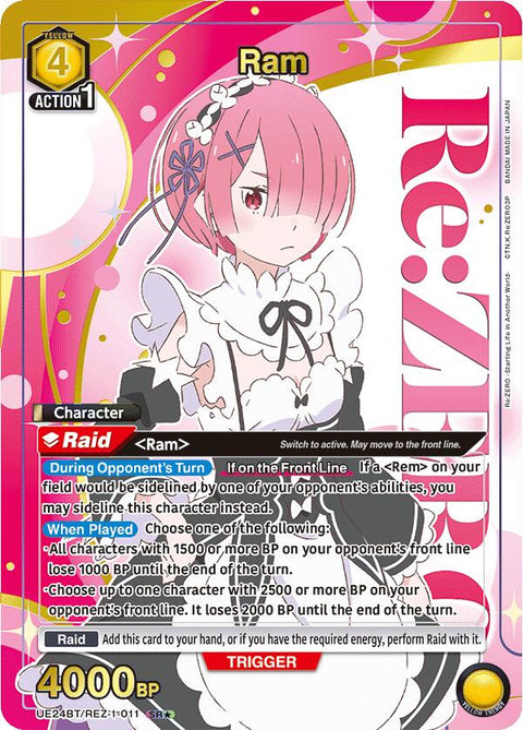 (EN) Union Arena: Re:ZERO Booster Box