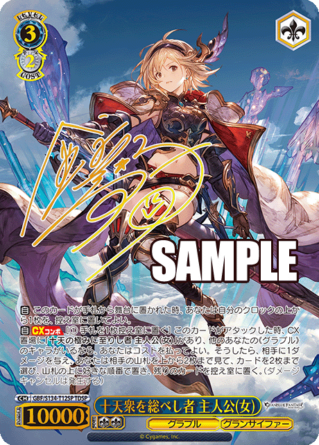 (JP) The One Who Commands the Ten Heavenly Generals, Protagonist (Female) (TDSP)