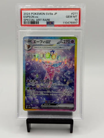 (JP) PSA 10 Espeon ex