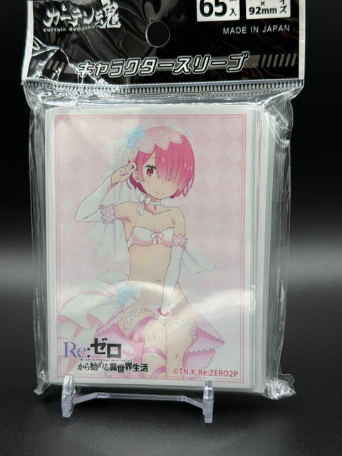 re zero card sleeves Bushiroad Sleeve Lizero Emilia Shin-ichiro Otsuka Ver. Supply Standard SizeCount Re:Zero - Rem - Card