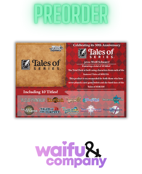 [PREORDER] (EN) WS: Tales of Series