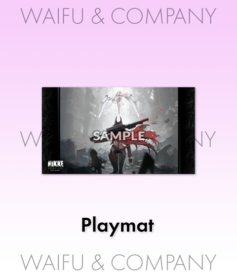 Bushi Supplies NIKKE RED ASH Playmat